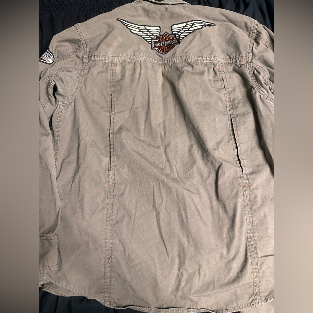 Harley Davidson Hd Performance Button Down Shirt - image 7